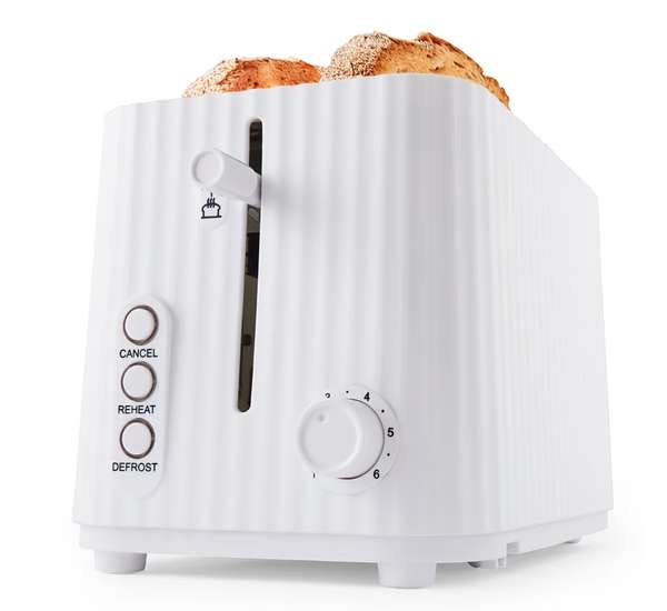 Electrical & Electronics 2 Slice Fluted Toaster 25 Kmart Seniors